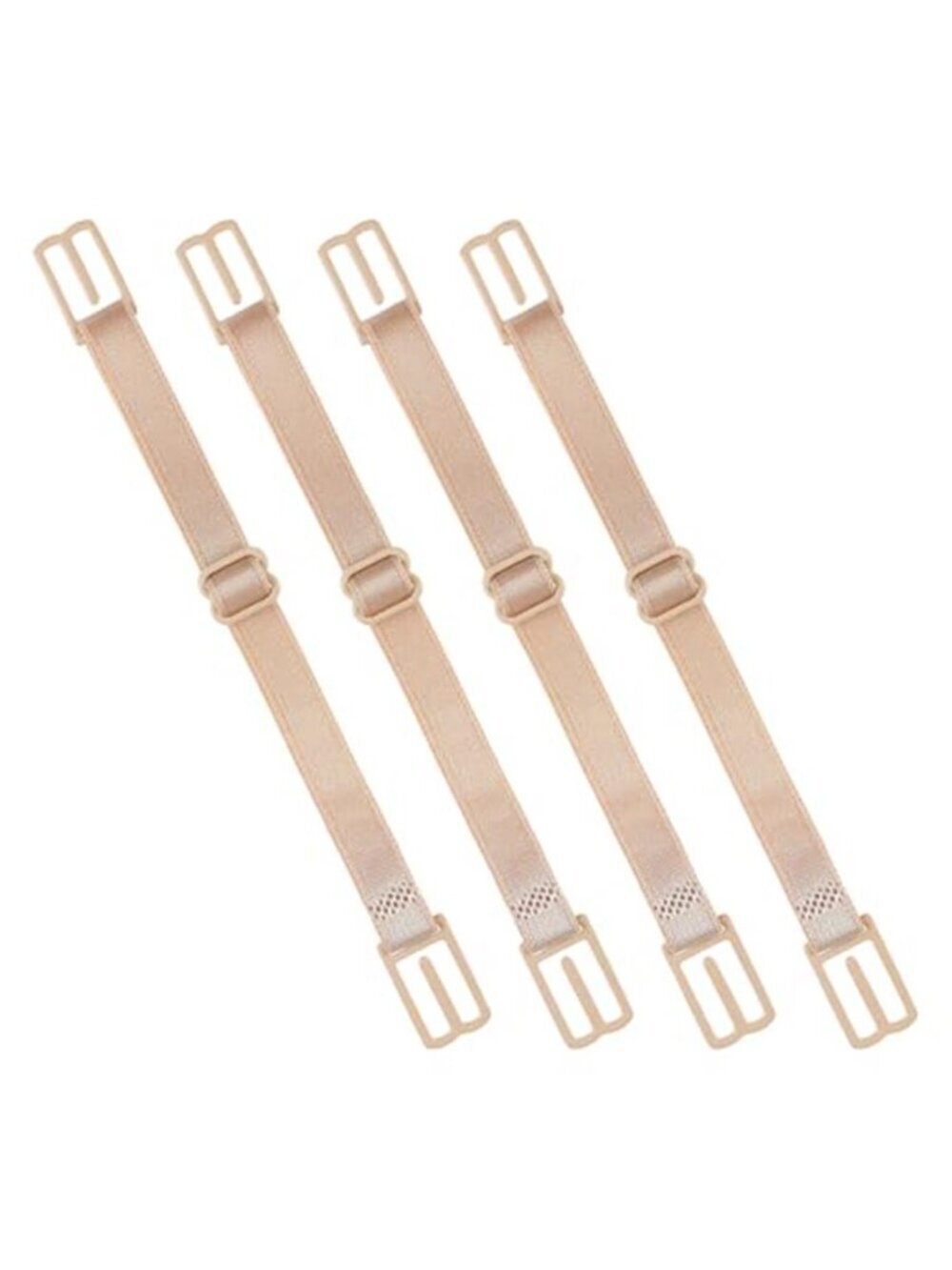 4 Pcs Women's Non-slip Bra Strap Holder Bra Strap Clips Adjustable Elastic Bras